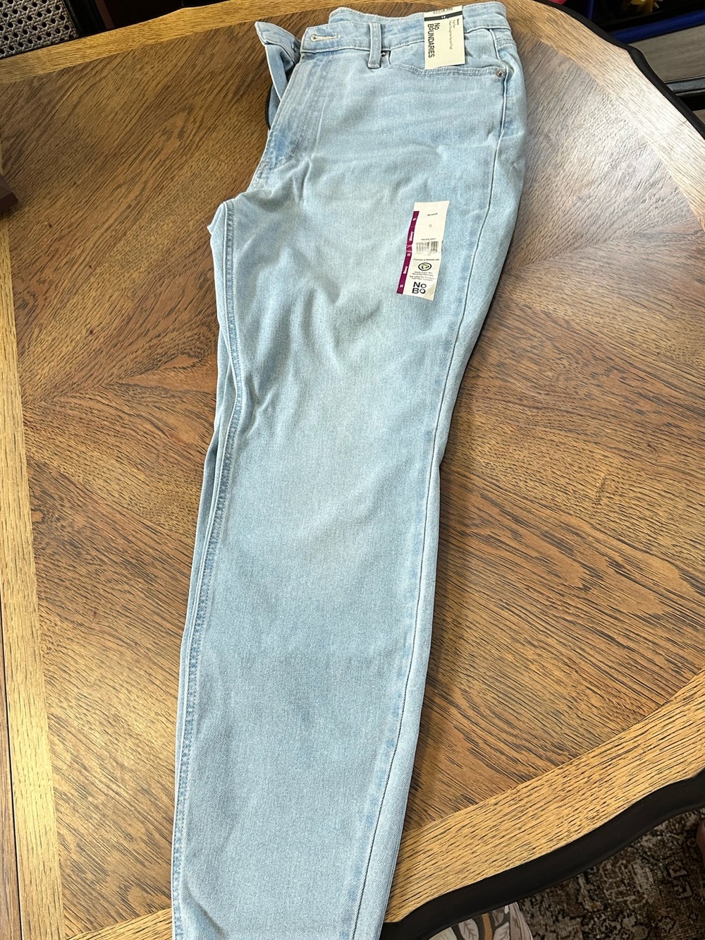 No Boundaries Light Blue Skinny Jeans - High Rise